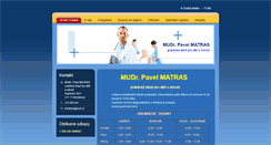 Desktop Screenshot of pmatras.cz